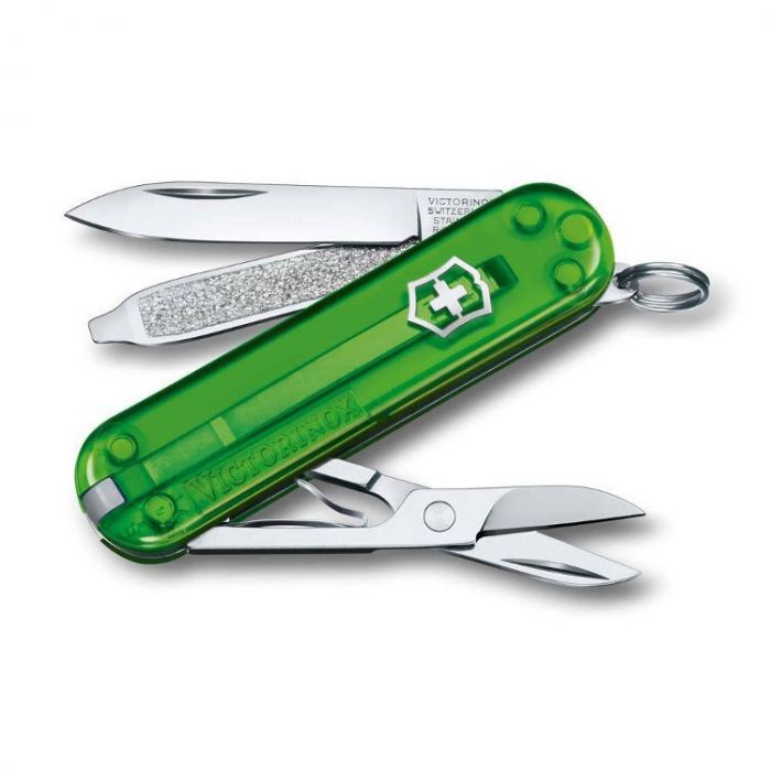 Нож-брелок Victorinox Classic SD Colors Green Tea, 58 мм