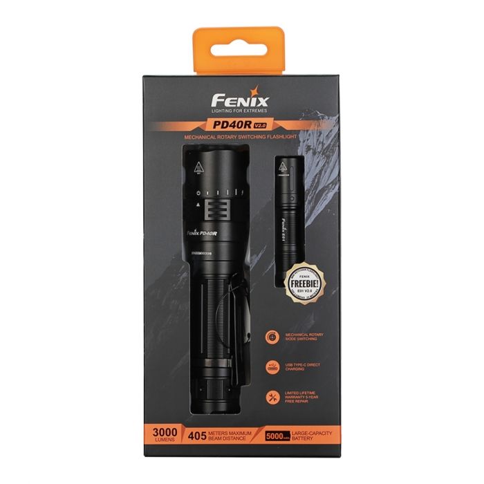 Набор Fenix PD40R V2.0 + E01 V2.0