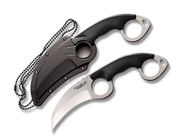 Нож Cold Steel Double Agent I 39FK, сталь AUS-8A, рукоять пластик