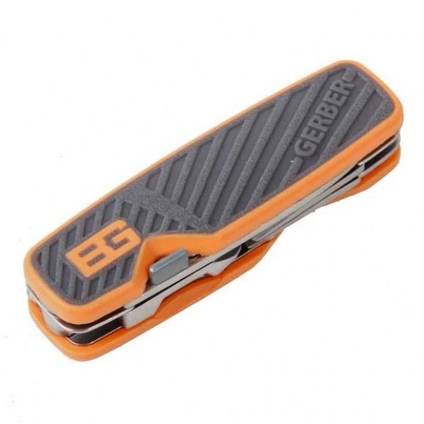 Мультитул Gerber Bear Grylls Pocket Tool, сталь 5Cr15, прорезиненная рукоять