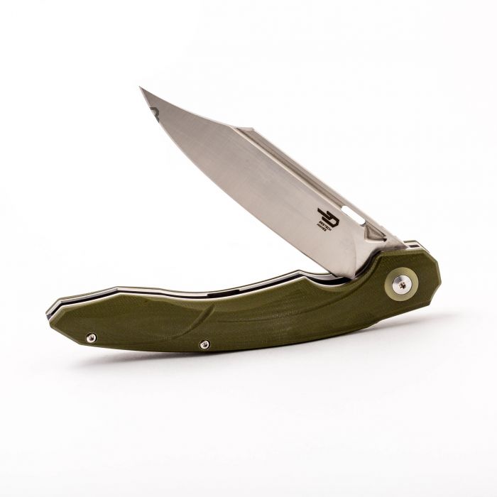 Складной нож Bestech Knives FANGA, D2, Зеленый