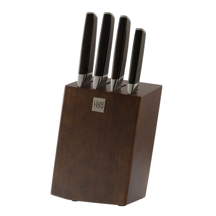 Набор кухонных ножей на подставке HuoHou Composite Steel Kitchen Knife Set