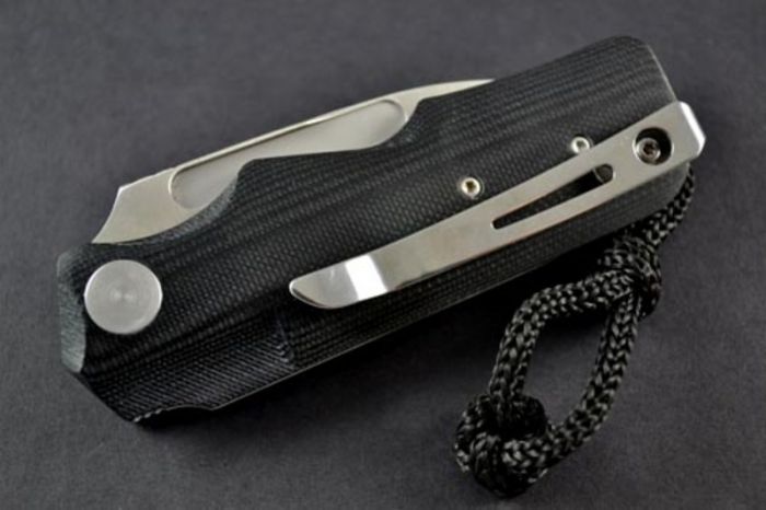 Складной нож Liong Mah Design #6, CRKT 6521, сталь 8Cr14MoV Combo Blade, рукоять стеклотекстолит G-10