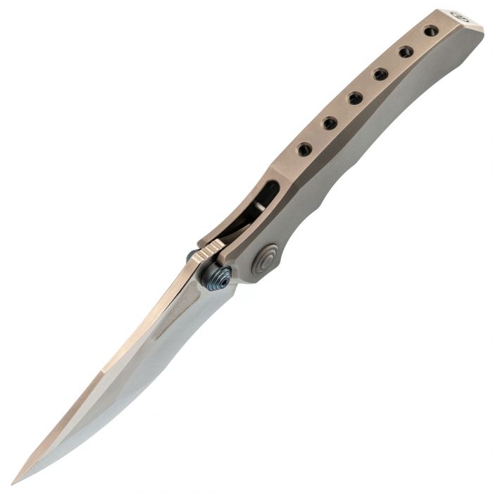 Складной нож Maxace Sandstorm II, сталь M390, рукоять Smooth Titanium