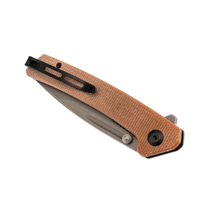 Складной нож CIVIVI Keen Nadder, сталь N690, Brown Micarta