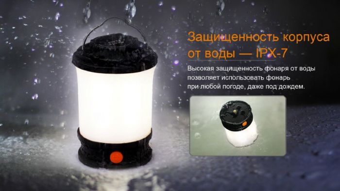 Фонарь Fenix CL30R, черный