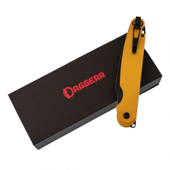 Складной нож  Daggerr Parrot 3.0 Yellow, G10