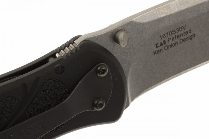 Нож складной Kershaw 1670S30V BLUR, S30V, сталь CPM S30V, рукоять анодированный алюминий