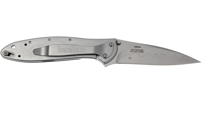 Складной нож Leek - Kershaw 1660CB (composite blade), сталь D2/Sandvik™ 14C28N, рукоять нержавеющая сталь 410