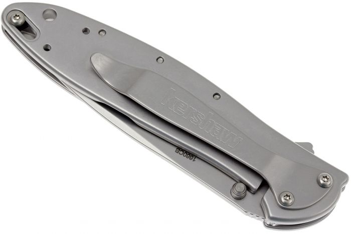 Складной нож Leek - Kershaw 1660CB (composite blade), сталь D2/Sandvik™ 14C28N, рукоять нержавеющая сталь 410