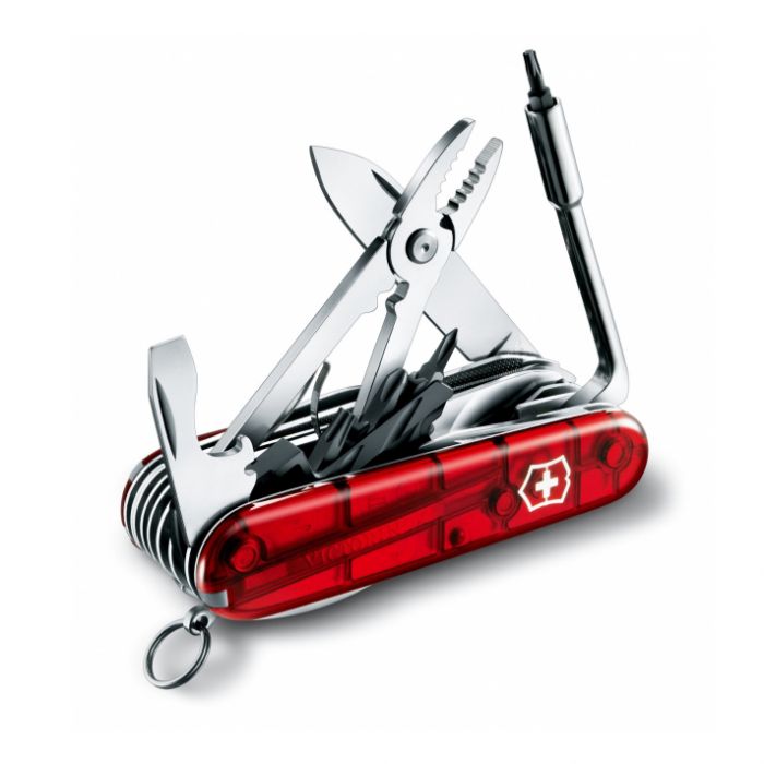 Швейцарский нож Victorinox CyberTool, сталь X55CrMo14, рукоять Cellidor®, красный