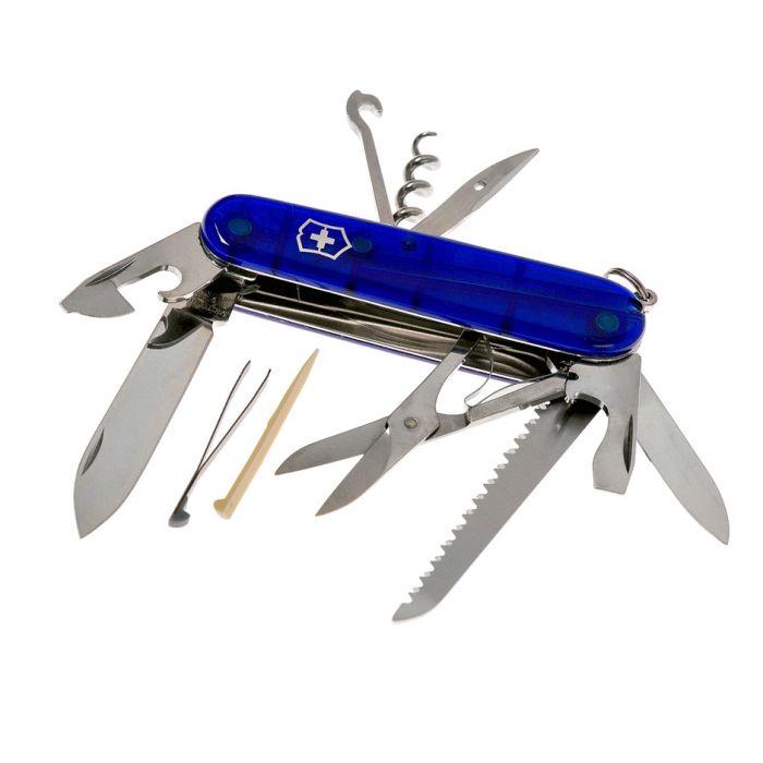 Нож перочинный Victorinox Huntsman, сталь X55CrMo14, рукоять Cellidor®, синий