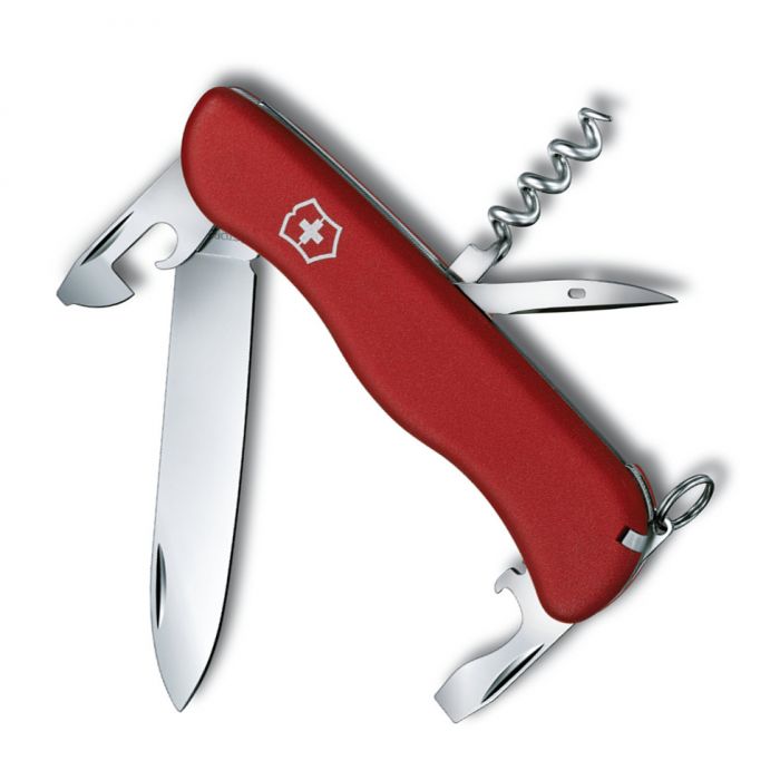 Нож перочинный Victorinox Picknicker, сталь X50CrMoV15, рукоять нейлон, красный