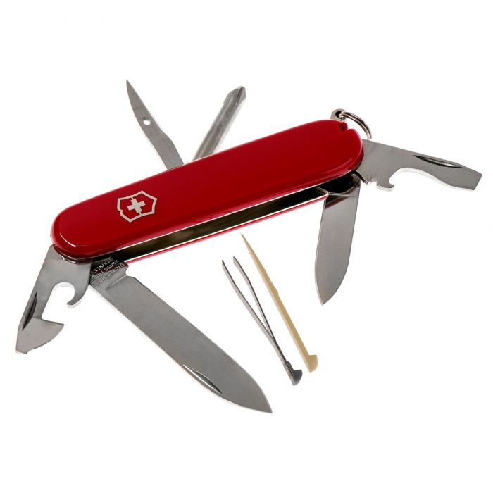 Нож перочинный Victorinox Tinker, сталь X55CrMo14, рукоять Cellidor®, красный