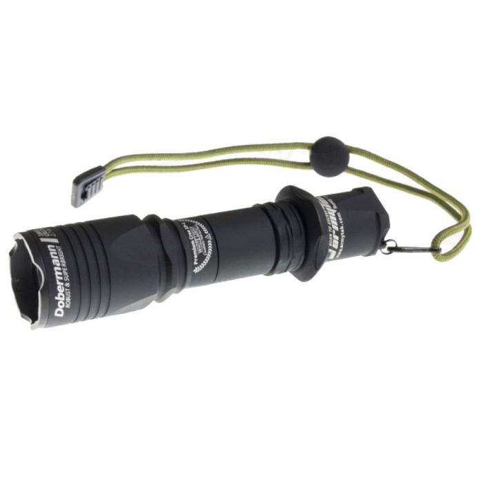 Фонарь светодиодный тактический Armytek Dobermann XP-E2, 200 лм, красный свет